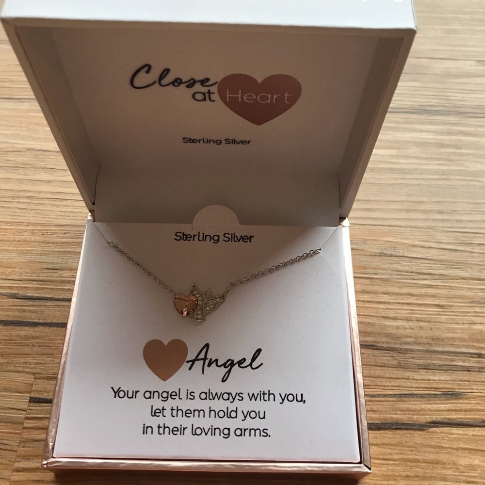 NEW Close At Heart Angel Necklace